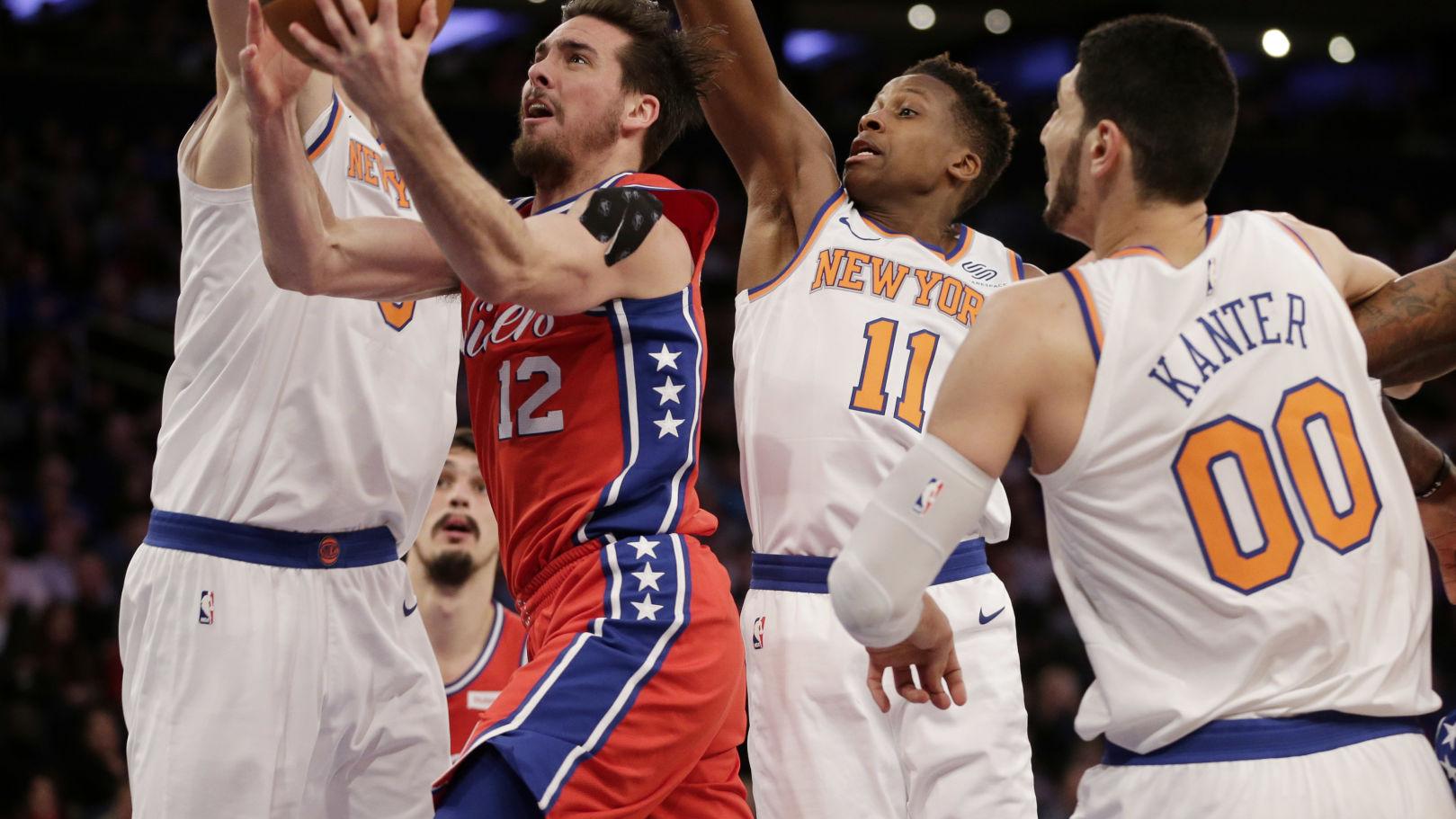 Former UA standout T.J. McConnell is getting in opponents' hair 鈥 and flipping his own 鈥 in career season